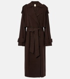 Jardin des Orangers Wool and cashmere trench coat