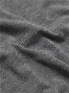 Schiesser - Lorenz Slim-Fit Stretch Cotton and Modal-Blend Jersey T-Shirt - Gray