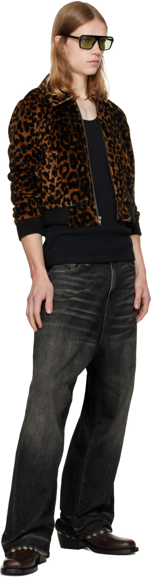 R13 Brown Berlin Jacket