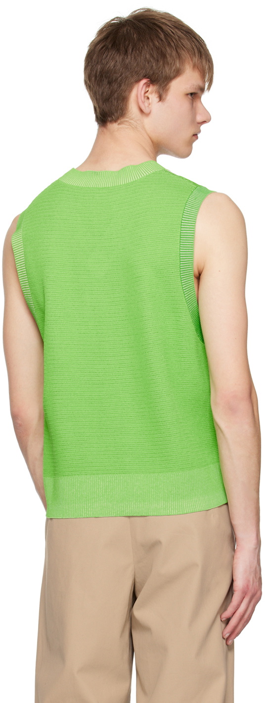Feng Chen Wang Green Floral Vest