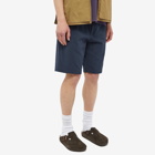 NN07 Men's Theodor Seersucker Short in Navy Blue