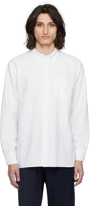 Photo: Universal Works White Daybrook Shirt