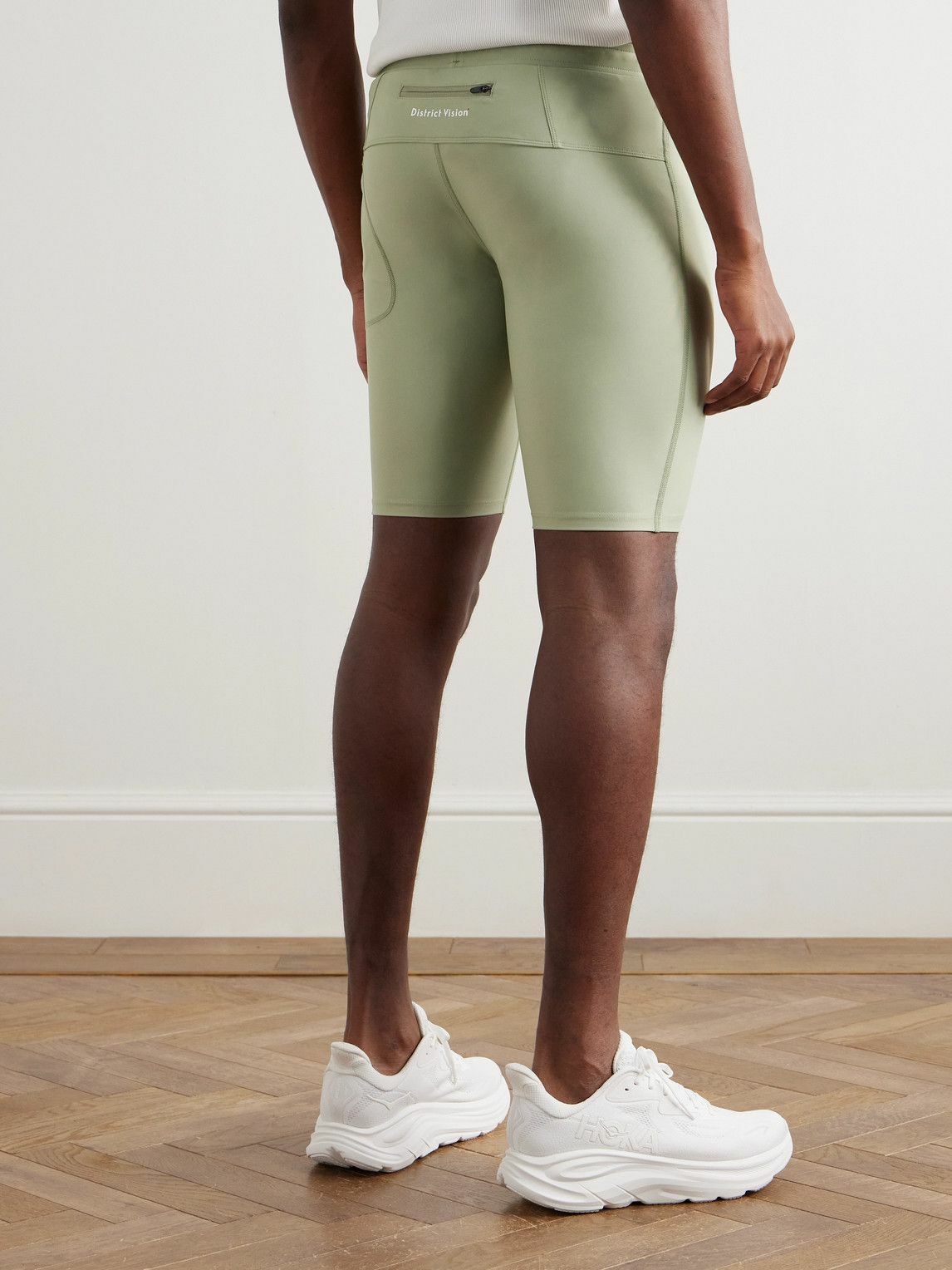 DISTRICT VISION - TomTom Speed Tight Stretch Tech-Shell Running Shorts - Unknown