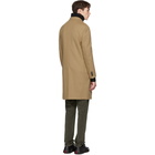 Z Zegna Tan Wool Moscova Over Coat