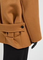 Yves Saint Laurent Wool Blazer Jacket Beige