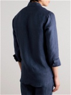 De Petrillo - Linen Shirt - Blue