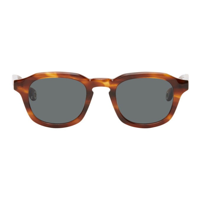 Photo: Etudes Tortoiseshell Minimal Sunglasses