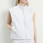 Samsøe Samsøe Women's Sakaila Parachute Vest in Gray Dawn Melange