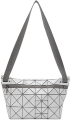 Bao Bao Issey Miyake Grey Lucent Pixel Messenger Bag