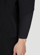 Homme Plissé Issey Miyake - Long Sleeve Top in Black