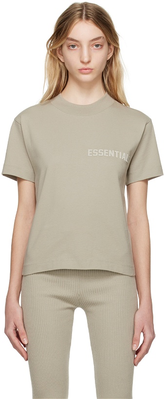 Photo: Essentials Gray Crewneck T-Shirt