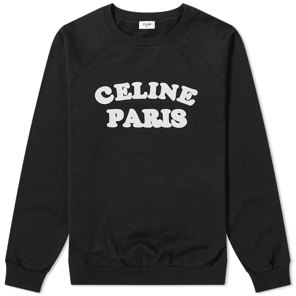 Photo: Celine Paris Bubble Logo Crew Neck Sweat