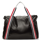 Thom Browne Black Weekender Duffle Bag