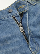Satoshi Nakamoto - Enduro Straight-Leg Padded Jeans - Blue