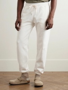 John Elliott - Capricorn Tapered Cotton-Jersey Sweatpants - Neutrals