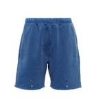 Les Tien - Snap Front cotton shorts