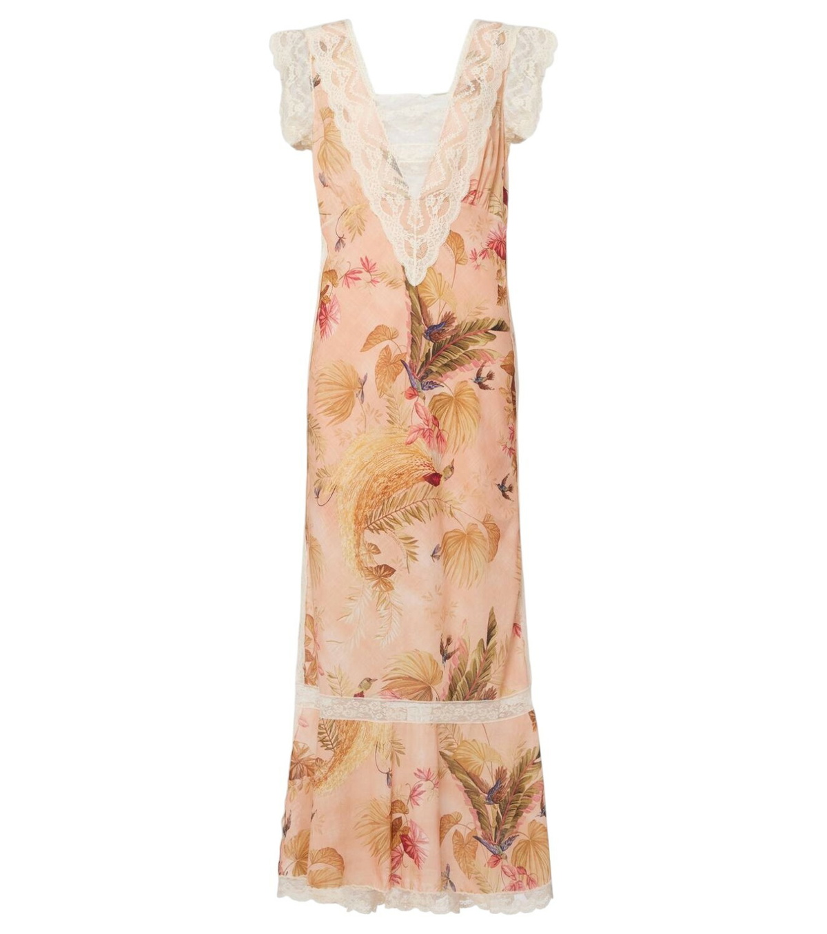 【Zimmermann】Crush bow-detail リネン ミディ☆関税込 Zimmermann Crush bow-detail linen midi dress Zimmermann