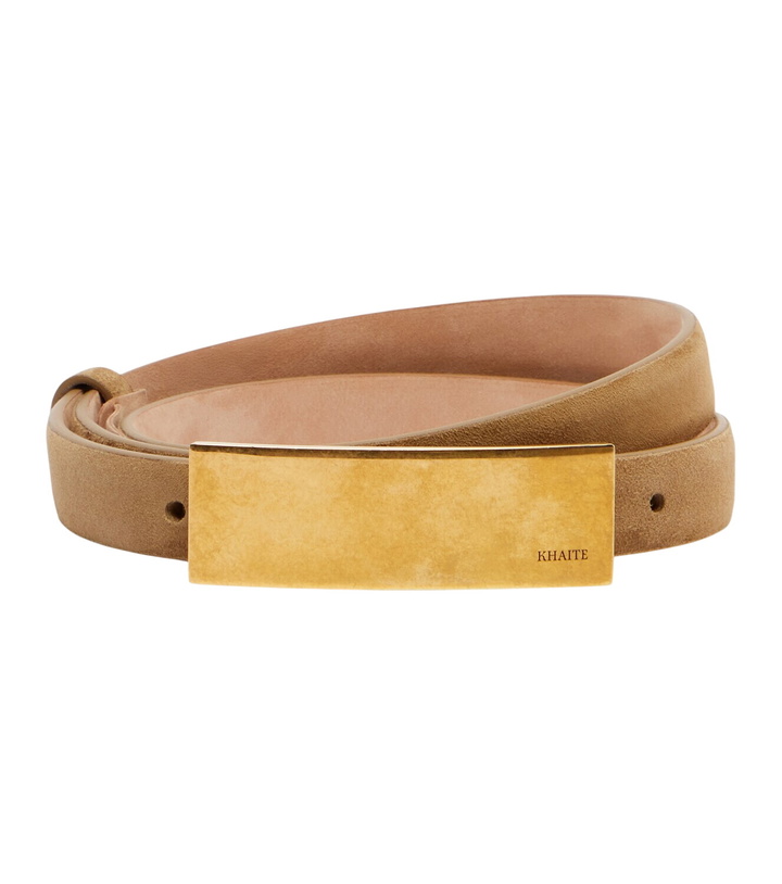 Photo: Khaite Berlin suede belt