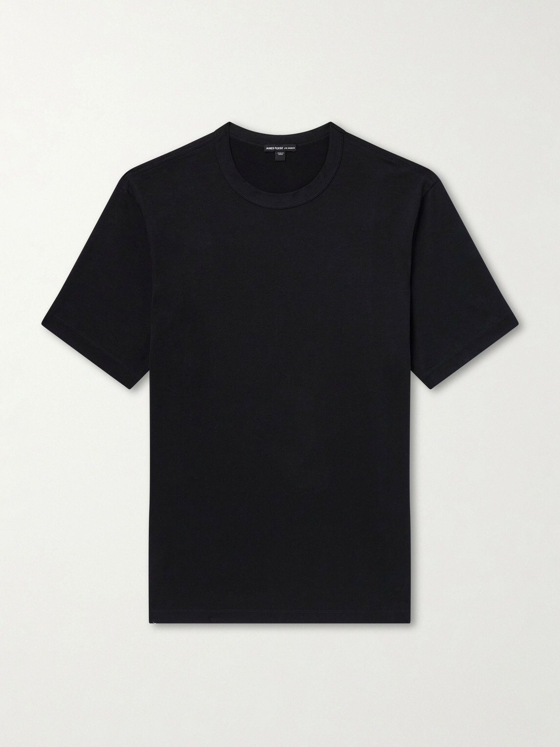 James Perse - Luxe Cotton Jersey T-Shirt - Black