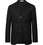 Boglioli - Black K-Jacket Slim-Fit Unstructured Wool-Hopsack Blazer - Men - Black