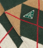 Prada Argyle cotton-blend socks