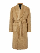 Bottega Veneta - Brushed Wool and Mohair-Blend Coat - Neutrals
