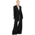 Rick Owens Black Tower Concordian Blazer