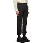 Sulvam Black Slim Trousers