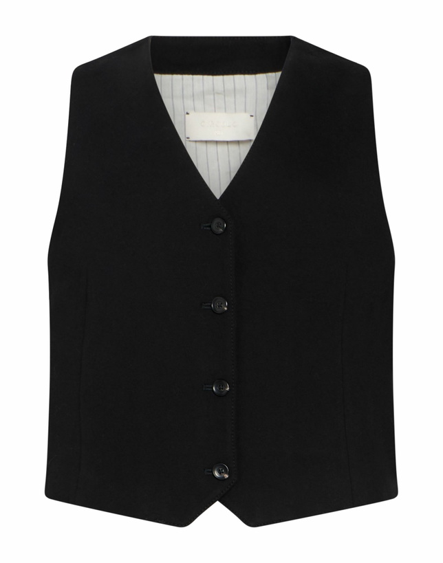 Photo: Circolo 1901 Womens Tailored Vest in Black