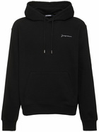 JACQUEMUS Le Sweatshirt Brode Cotton Hoodie