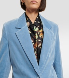 Dorothee Schumacher Elegance Softness velvet blazer