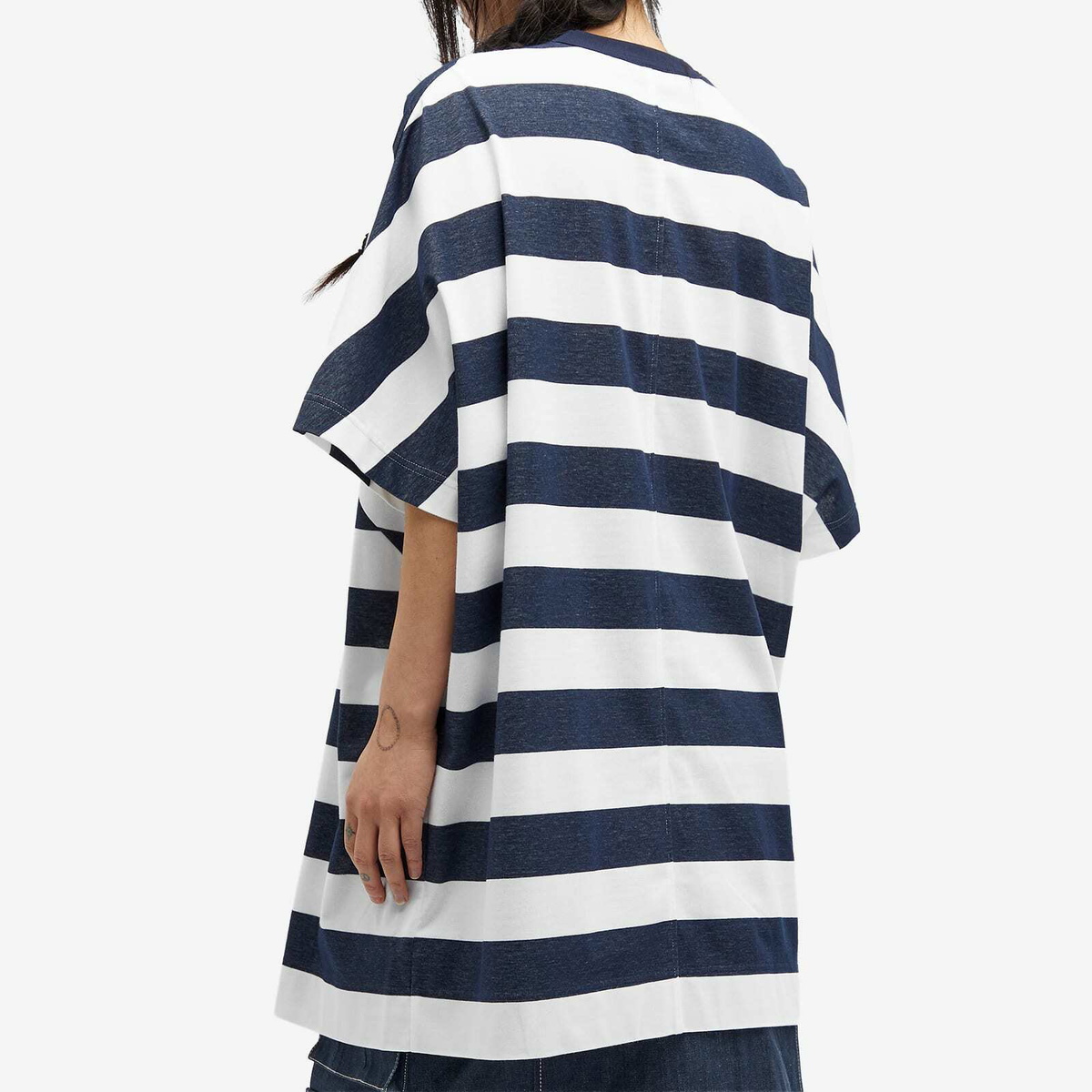 Undercover Women's Striped T-Shirt Dress in Multi