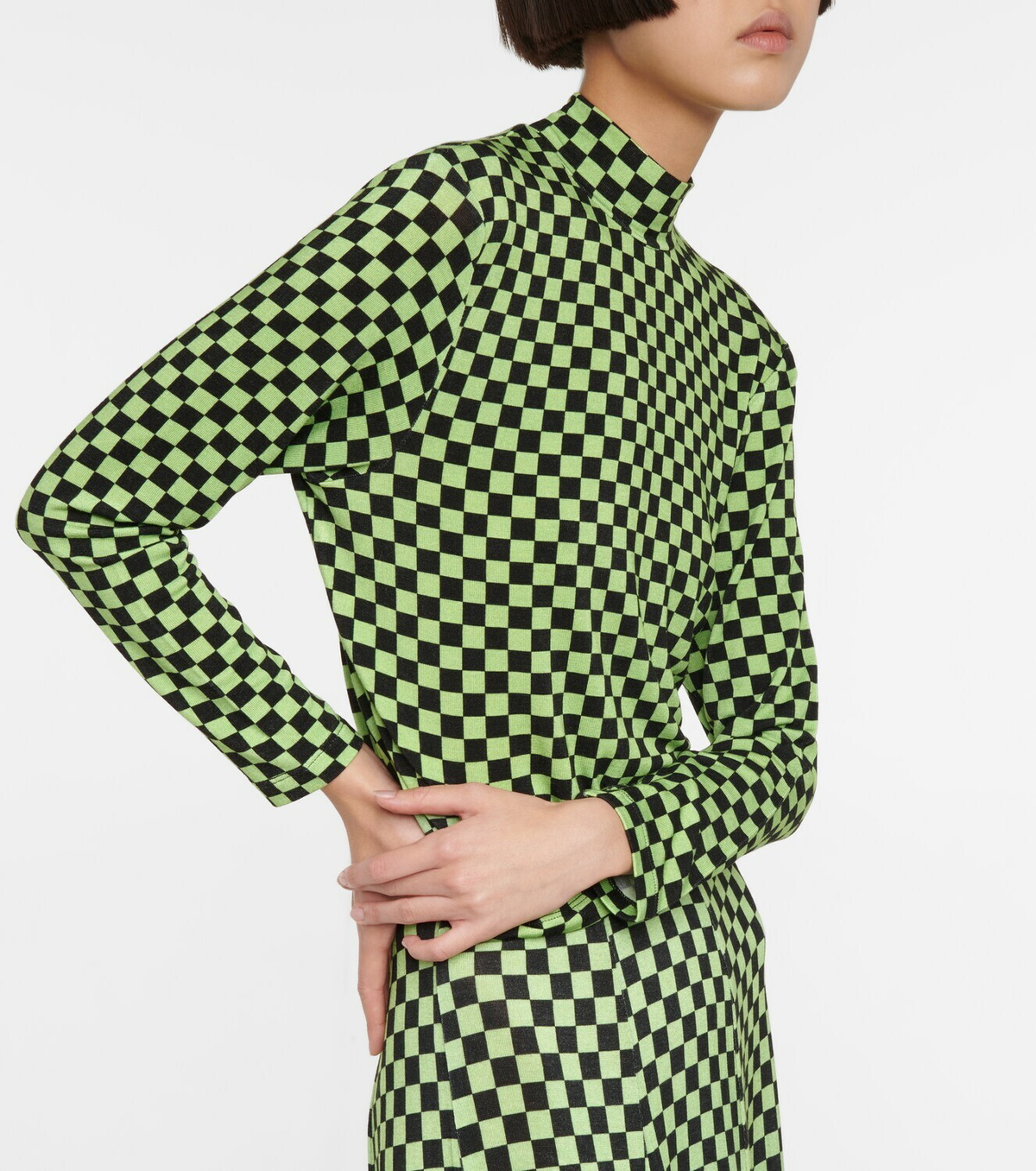 Rixo Tully turtleneck top