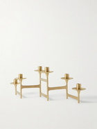 Soho Home - Snowdon Brushed-Brass Candelabra