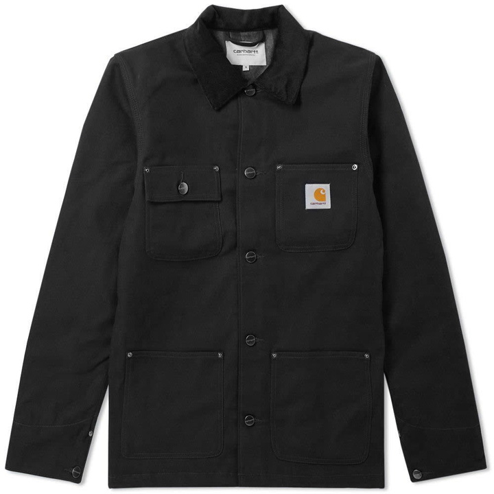 Photo: Carhartt Michigan Chore Coat Black