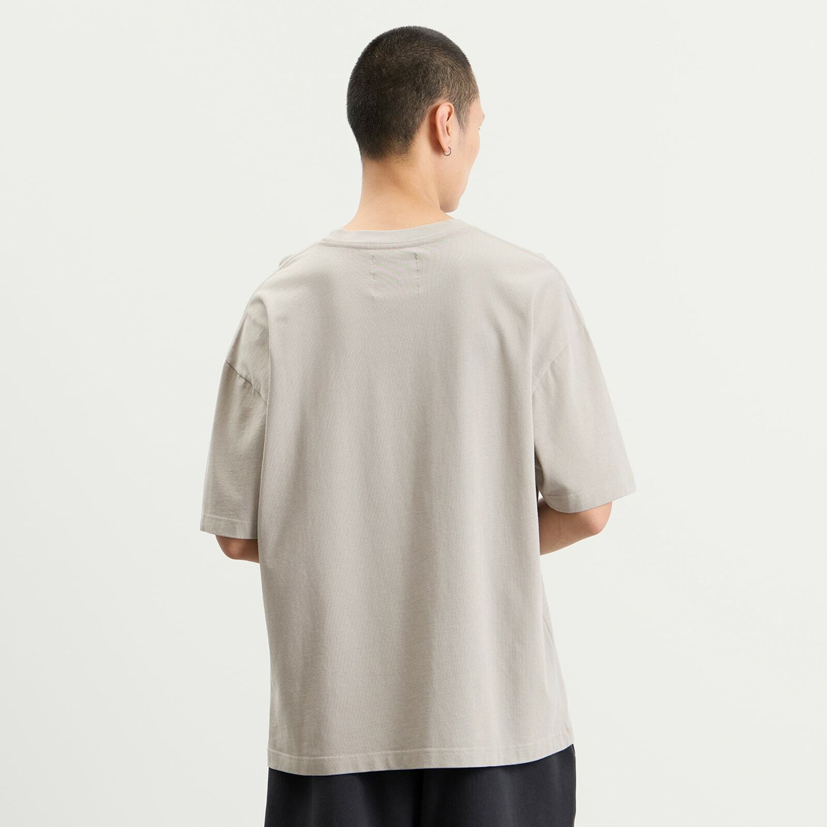 END. Airlines Short Sleeve T-Shirt in Ash Grey