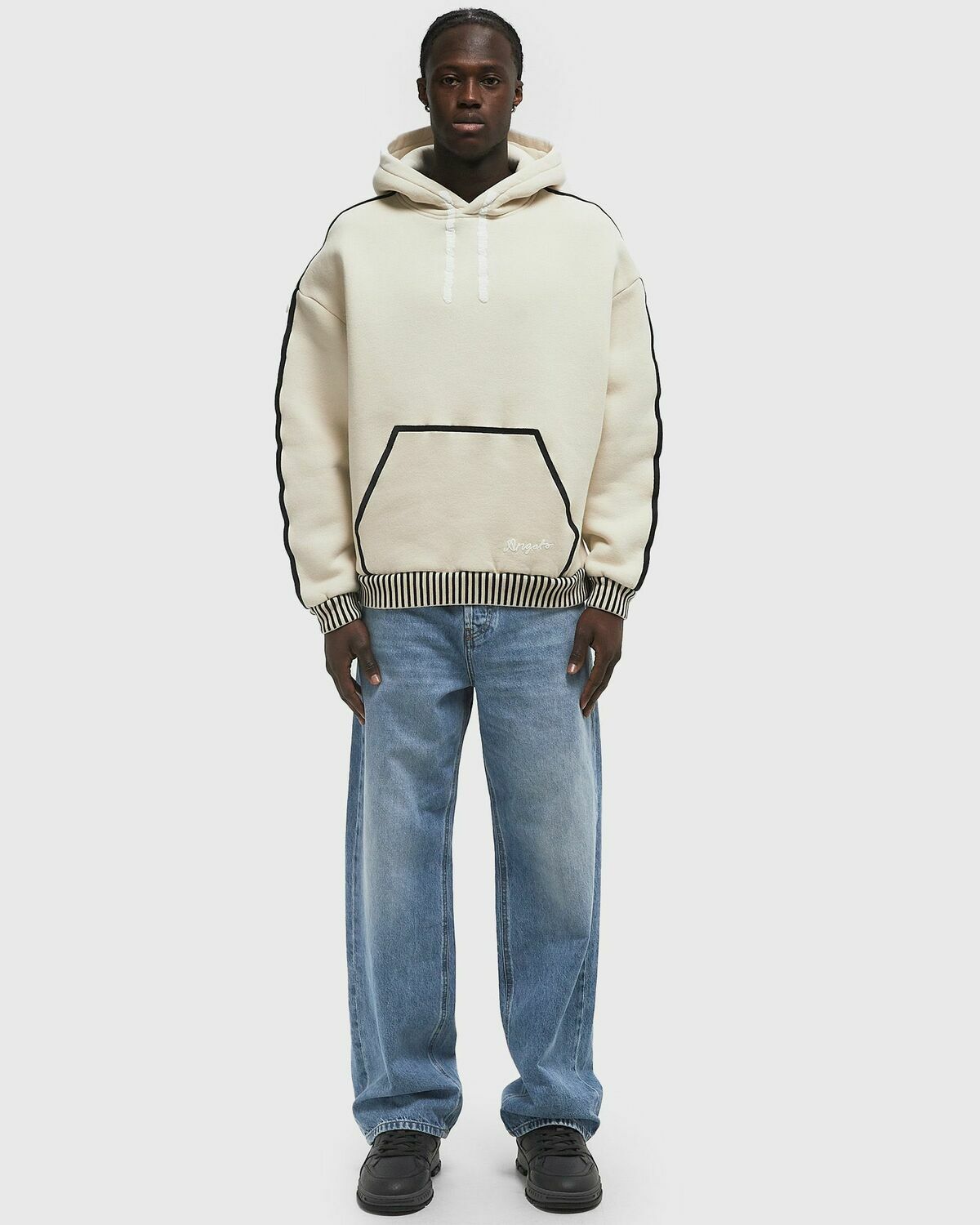 Axel Arigato Notion Relaxed Hoodie Beige Mens Hoody