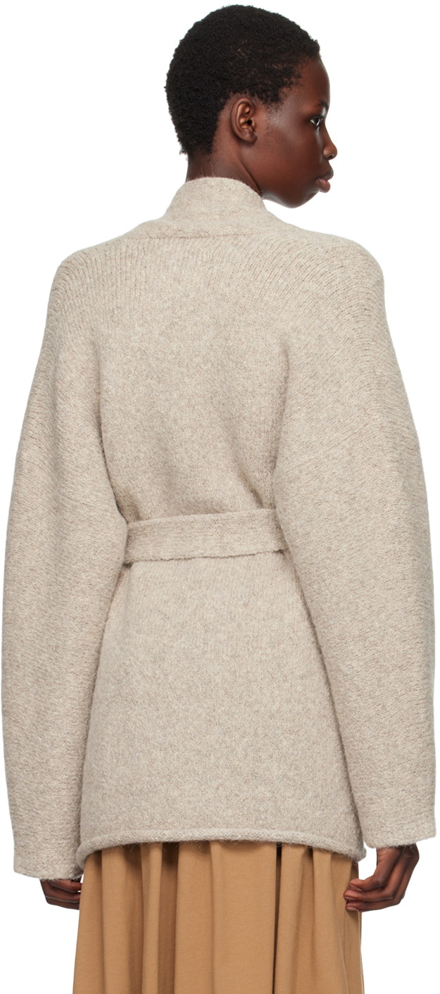 Lauren Manoogian Taupe Coto Cardigan Lauren Manoogian