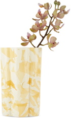 Stories of Italy Beige Nougat Bucket Vase