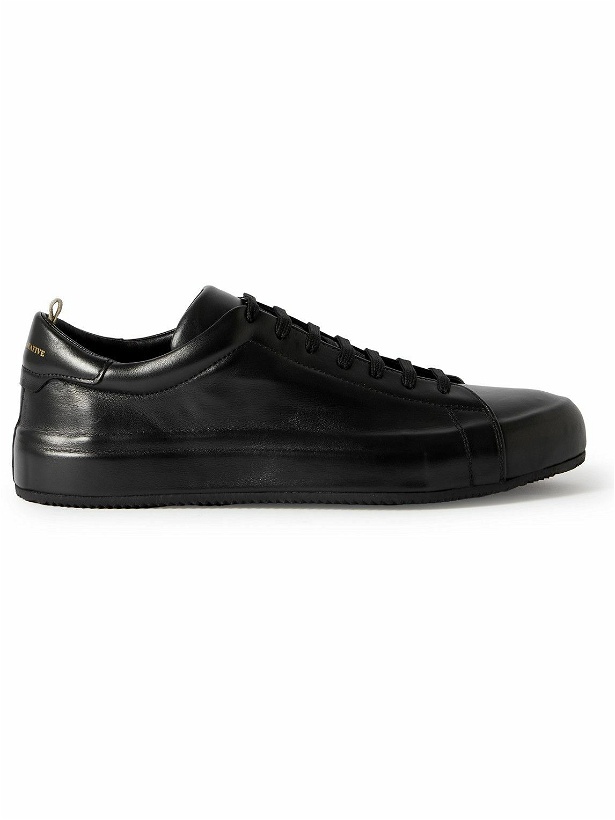 Photo: Officine Creative - Easy Leather Sneakers - Black