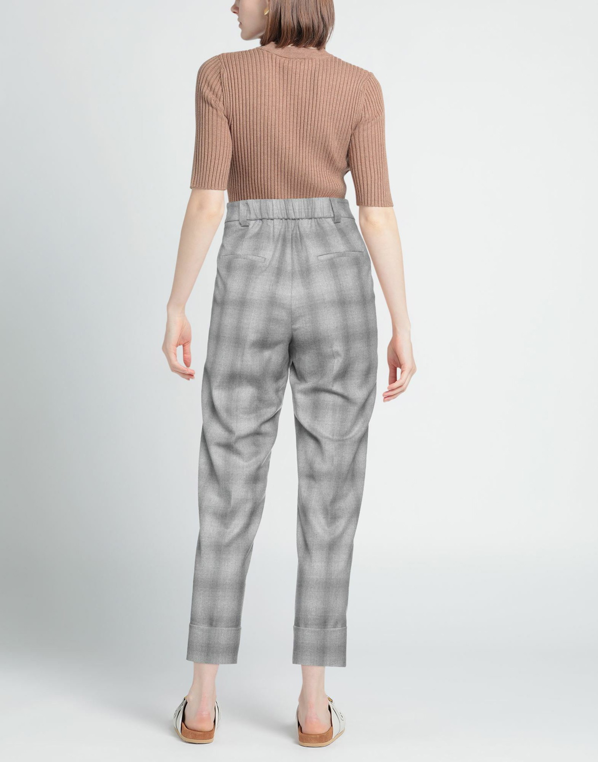 Peserico Womens Pants in Grey