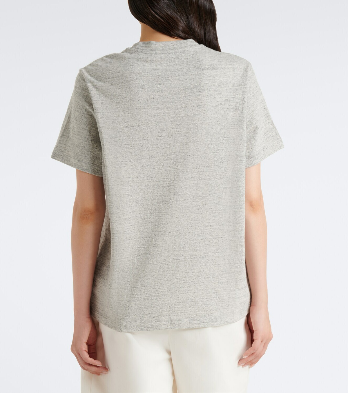 Róhe Mouliné cotton jersey T-shirt