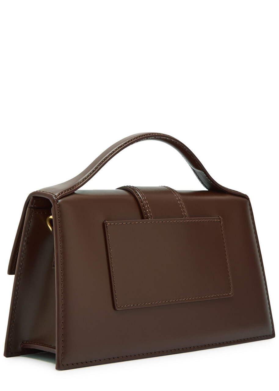 Jacquemus Le Grand Bambino Smoothed Leather top Handle bag - Brown - One Size