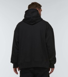 Due Diligence Oversized cotton hoodie