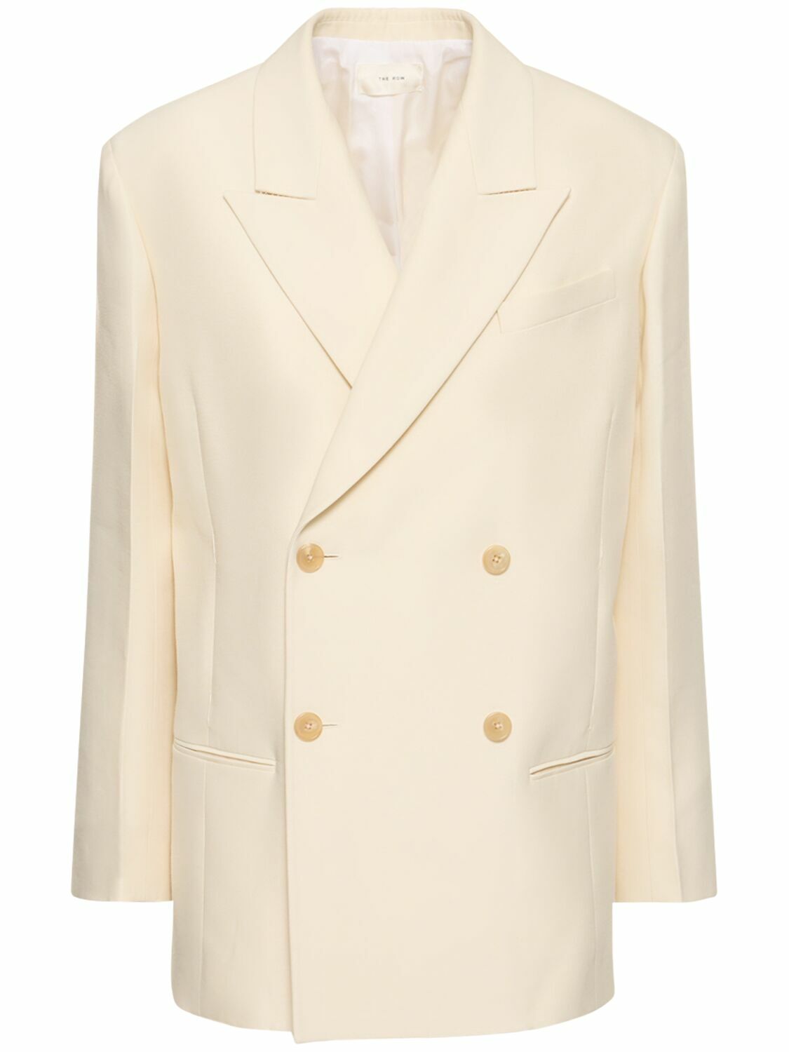 【The Row】Cosima ジャケット ウール＆シルク THE ROW Cosima Wool & Silk Twill Jacket The Row