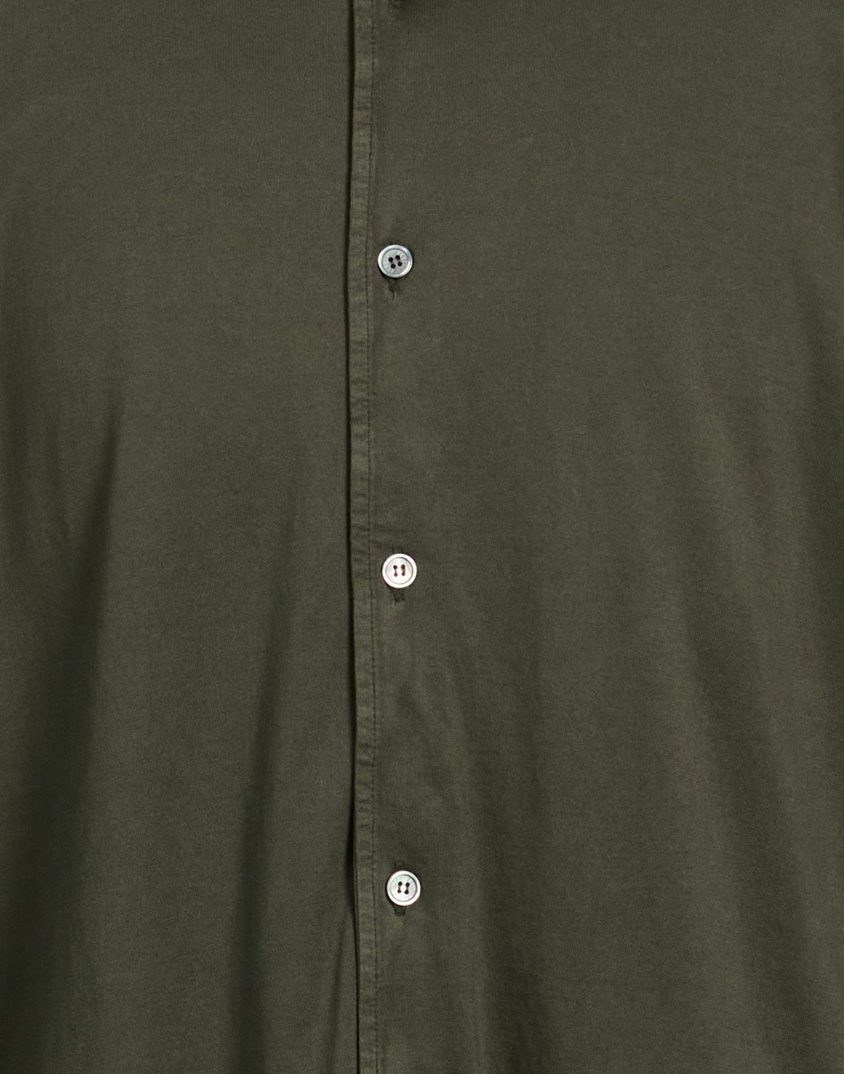 Fedeli Mens Shirt Dark in Green