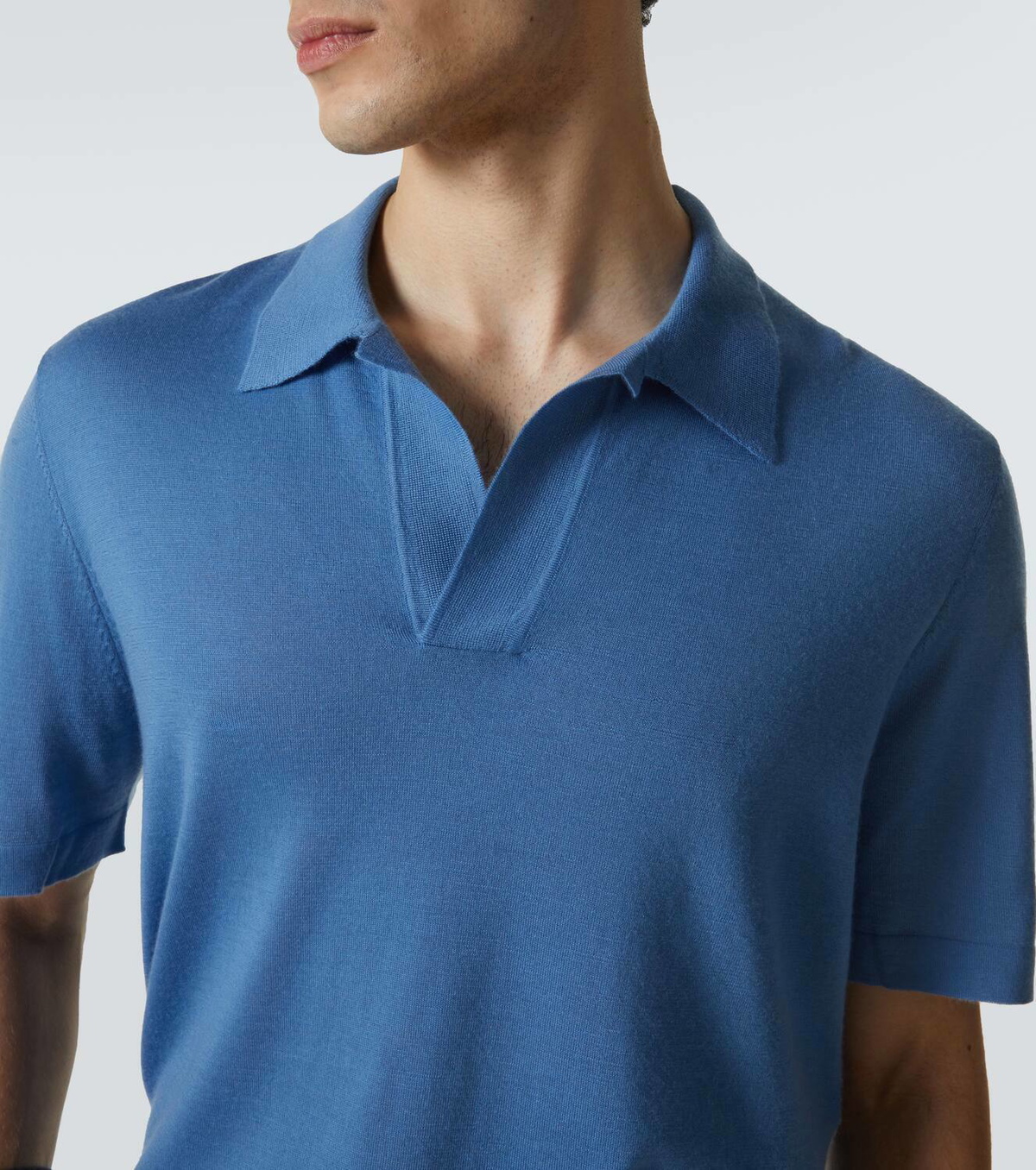 Gabriela Hearst Stendhal cashmere polo shirt