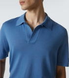 Gabriela Hearst Stendhal cashmere polo shirt
