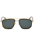 Gucci Men's GG2073S Sunglasses in Gold/Green 