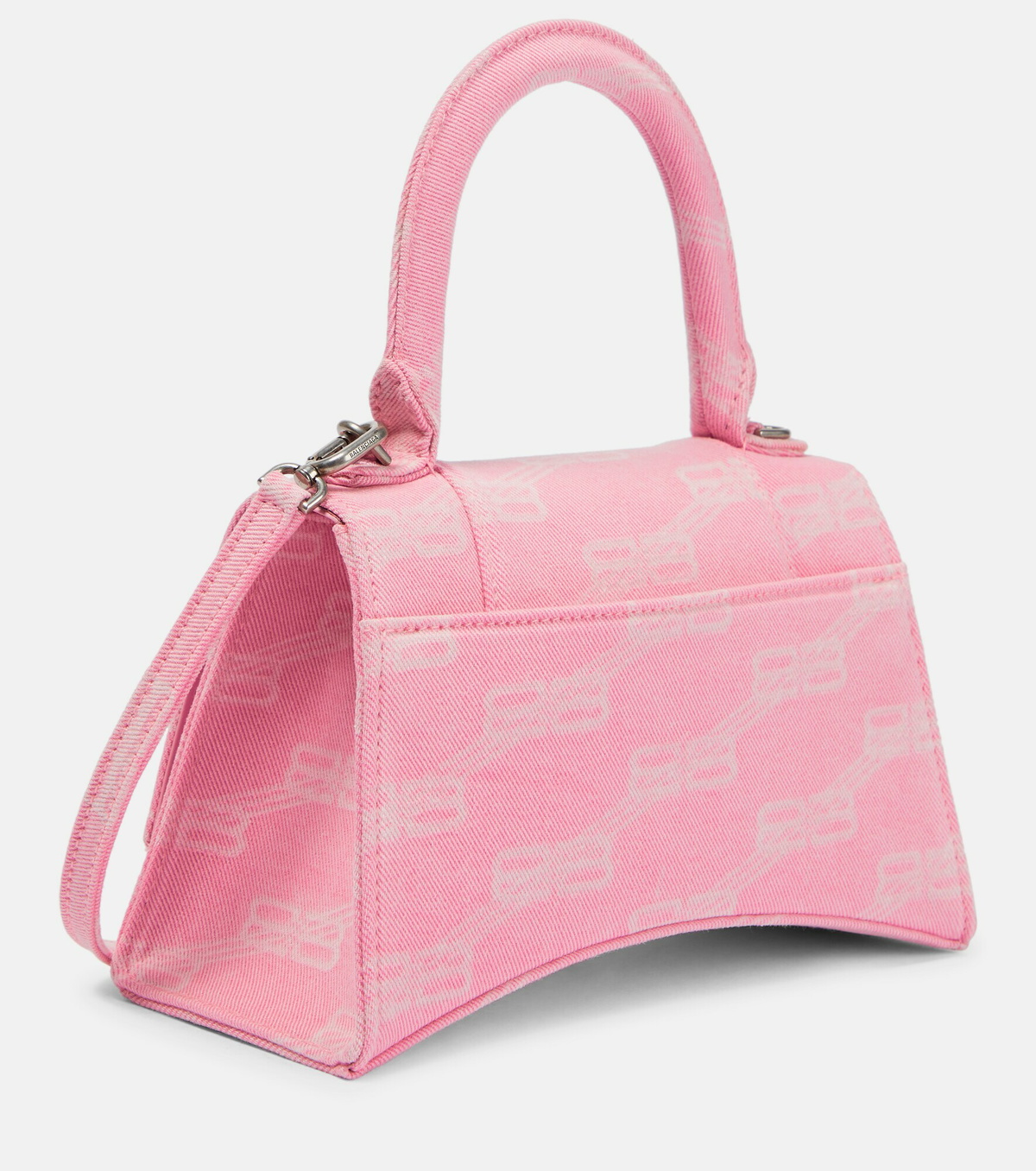 Balenciaga Hourglass denim crossbody bag Balenciaga